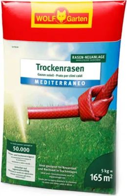 Produktbild von Wolf Garten nasiona trawnika / nasiona Mediterraneo LU-TR 165 dla 165 m²