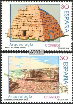Produktbild von Briefmarken Spanien 1996 Mi 3295-3296 (kompl.Ausg.) postfrisch Archäologie