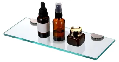 Produktbild von Glasregal 30 x 13 cm für Badezimmer