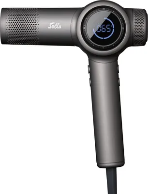 Produktbild von Solis Haartrockner, LED Display, 4 Einstellmöglichkeiten, 1600 W, 365 g