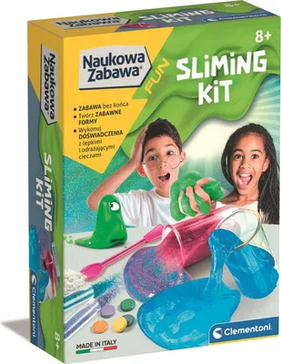Zdjęcie produktu dla Clementoni Naukowa zabawa. Doświadczenia slime. Sliming kit 50722 p.6