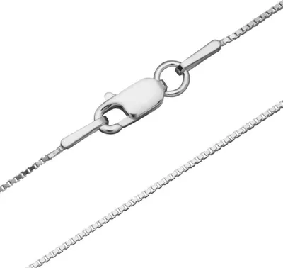 Produktbild von Venezianerkette Silber 0,6mm breit - Länge wählbar - inkl. Etui VC0006