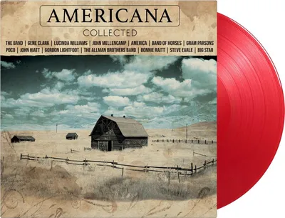 Produktbild von Various: Americana Collected (180g) (Limited Numbered Edition) (Red Vinyl)