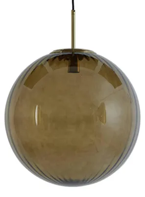 Zdjęcie produktu dla Light & Living - lampa wisząca - Magdala - złoty - szkło - Ø 40cm - E27 - 2957382