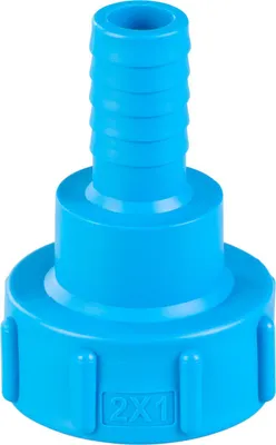 Obrázek produktu pro Redukce Strend Pro, na IBC nádrž, 1", 25 mm, hadicový výstup, PVC