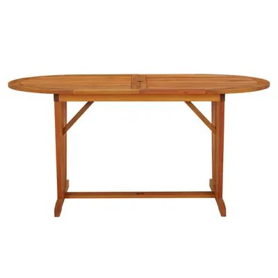 Immagine prodotto di vidaXL Tavolo da giardino 160x85x75 cm in legno massiccio di eucalipto