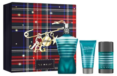 Produktbild von Jean Paul Gaultier Le Male Eau de Toilette 125ml + After Shave Balm + Deostick