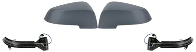 Produktbild von Spiegelkappe + LED-Spiegelblinker Links & Rechts passend für BMW 5er F10 F11 Johns