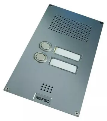 Produktbild von Agfeo Türsprech TFE 2 Premium sb (Silber)