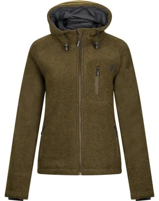 Produktbild von il Lago Sie Membran Lodenfleece-Jacke Geo Pro Damen (Oliv) Größe M