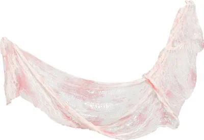 Produktbild von Weißes BLUTIGES Spinnennetz 76x228cm