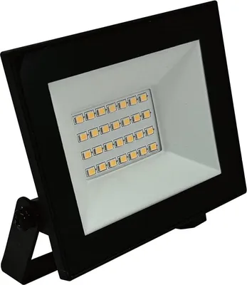 Obrázek produktu pro LED reflektor V-TAC - řada E - IP65 vodotěsný - černý - 20W - 1760 lumenů - 4000K