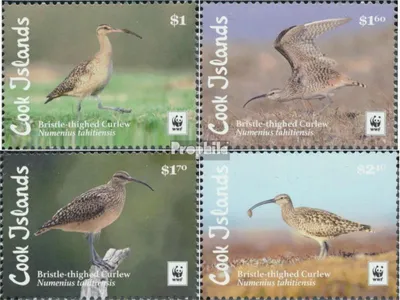 Produktbild von Briefmarken Cookinseln 2017 Mi 2147-2150 (kompl.Ausg.) postfrisch Borstenbrachvogel