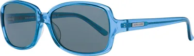 Produktbild von More and More Damen Sonnenbrille Blau Transparent 54322-400