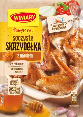 Obrázek produktu pro Winiary Idea na… Křidélka s medem - Jídlo - 31 g