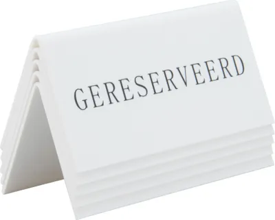 Image de Présentoir de table Securit GERESERVEERD Set de 5 pièces