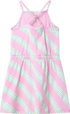 Productafbeelding van vidaXL Kinderjurk zonder mouwen, roze, met koordstrop, maat 116