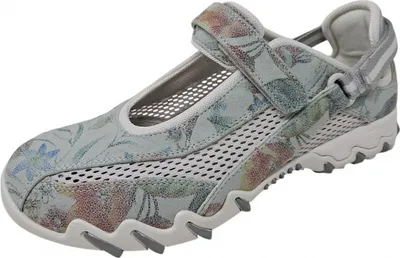 Immagine prodotto di Scarpa con velcro Allrounder by Mephisto Niro da donna in grigio, misura 6,5