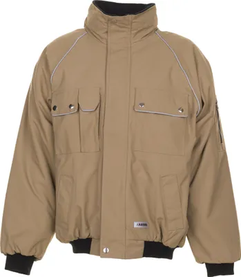 Produktbild von PLANAM Winterblouson Canvas 320 2185-khaki/schwarz Größe XXL
