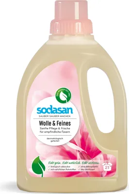 Produktbild von Sodasan Wolle & Feines Waschmittel 0,75L (1er Pack)