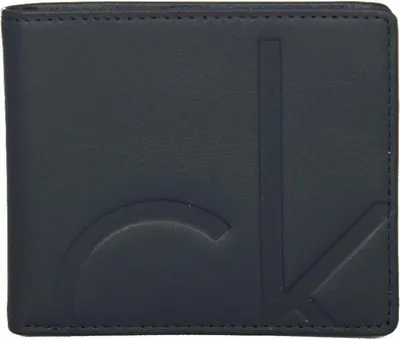 Immagine prodotto di Portafoglio uomo in pelle CK CALVIN KLEIN JEANS Articolo J5IJ500373 CLARK 8CC SLIMFOLD cm.10,7 x 9, UNICA - ONE SIZE, Pelle 100%