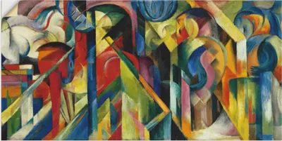 Produktbild von ARTland Wandbild, selbstklebend Stallungen. 1913 Größe: 60x30 cm