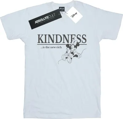 Produktbild von Disney - "Kindness Is Rich" T-Shirt für Damen BI38109 (M) (Weiß)