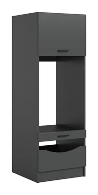 Produktbild von xonox.home Free Waschmaschinenschrank (B/H/T: 66x195x68 cm) in anthrazit Nachbildung