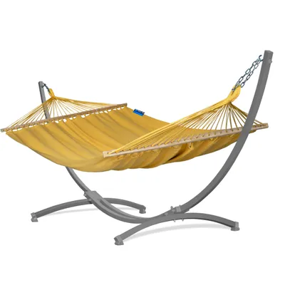 Obrázek produktu pro Potenza houpací síť s rámem Pro dvě osoby houpací síť s tyčí 220x160 cm I Rám 220kg