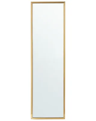 Produktbild von BELIANI Stehspiegel Gold 40 x 140 cm Kunststoff Rechteckig Retro Klassisch