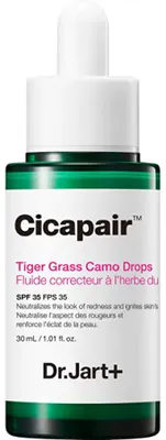Imagen del producto de DR.JART+ Cicapair Camo Drops, protector solar SPF 20, 30 ml