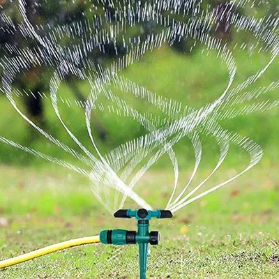 Produktbild von Gartensprinkler, Rotationsberegnung, Rasensprenger, Wasserkanone