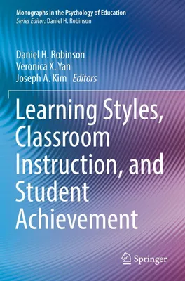 Produktbild von Learning Styles, Classroom Instruction, and Student Achievement