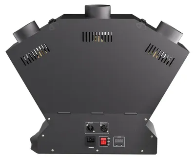 Obrázek produktu pro Stroj pro vytváření efektů plamenů, ovládání DMX, konstrukce se třemi hlavami, model ZQ30008