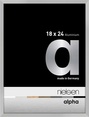 Zdjęcie produktu dla Nielsen aluminiowa ramka do zdjęć Alpha 18x24 cm srebrny mat