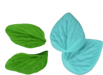 Produktbild von Silikonform mit Fliederblattabdruck