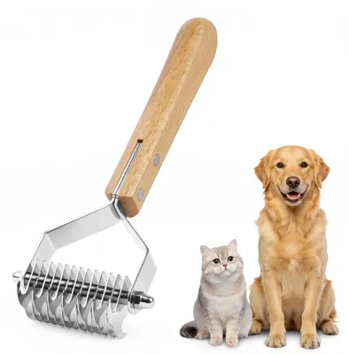 Productafbeelding van Onderfleeceborstel voor honden en katten met langhaar