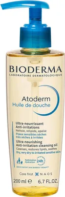 Produktbild von Bioderma Atoderm Huile de Douche Reinigungsschaum-Öl für trockene und atopische Haut 200 ml
