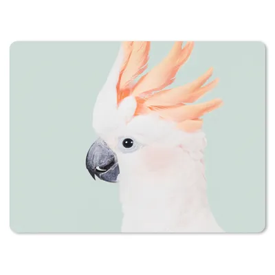 Produktbild von MuchoWow® Mauspad Mousepad Kakadu - Tiere - Natur - Weiß 23x19 cm - Mousepads - Maus Mat - Pad - Mausunterlage - Schreibtischunterlage - Mauspad