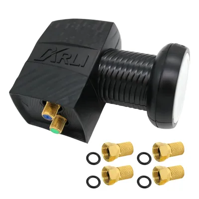 Produktbild von ARLI Twin LNB Sat + 4x F - Stecker vergoldet