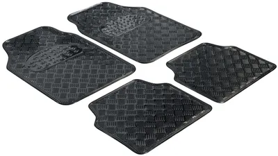 Immagine prodotto di Tappetino auto Walser metallizzato set 4 pezzi carbonio, 28023