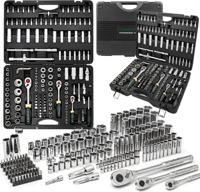 Obrázek produktu pro FORSAGE | Kufr na nářadí, 179 ks, 1/4" 3/8" 1/2", sada nářadí