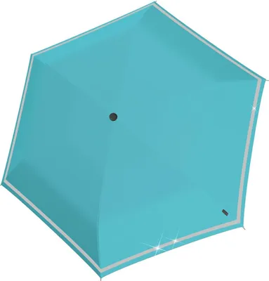 Produktbild von Knirps Taschenregenschirm Regenschirm Rookie Manual Umbrella Capri türkis