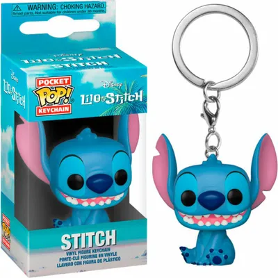 Zdjęcie produktu dla Funko Pop! Stitch - Kluczowy brelok Pocket POP! Disney z Lilo i Stitch