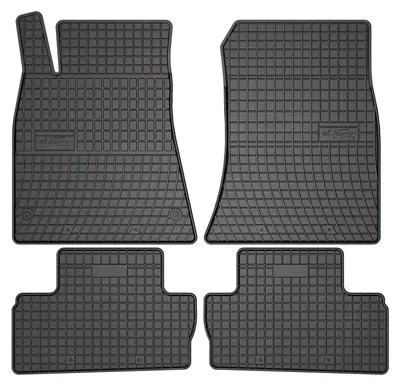 Produktbild von Gummi-Fußmatten für Lexus IS II 2005-2013 (Limousine) – 4-tlg, Schwarz, passgenau