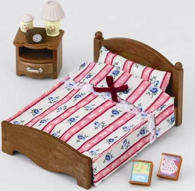 Produktbild von Sylvanian Families|EPOCH Sylvanian Families 5019 Doppelbett