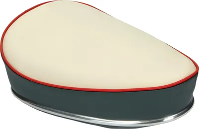 Image de Selle Condor crème/gris pour Puch