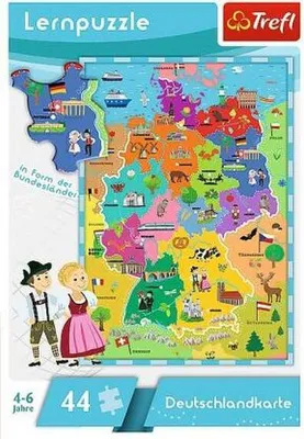 Obrázok produktu pre Mapa Nemecka (puzzle pre deti)