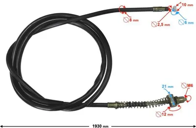 Immagine prodotto di Scalpel 50 Cavo freno