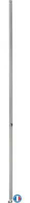 Image de Boitier de crémone à cylindre pour porte et fenêtre, 2 pts, hauteur 3000mm, argent - THIRARD